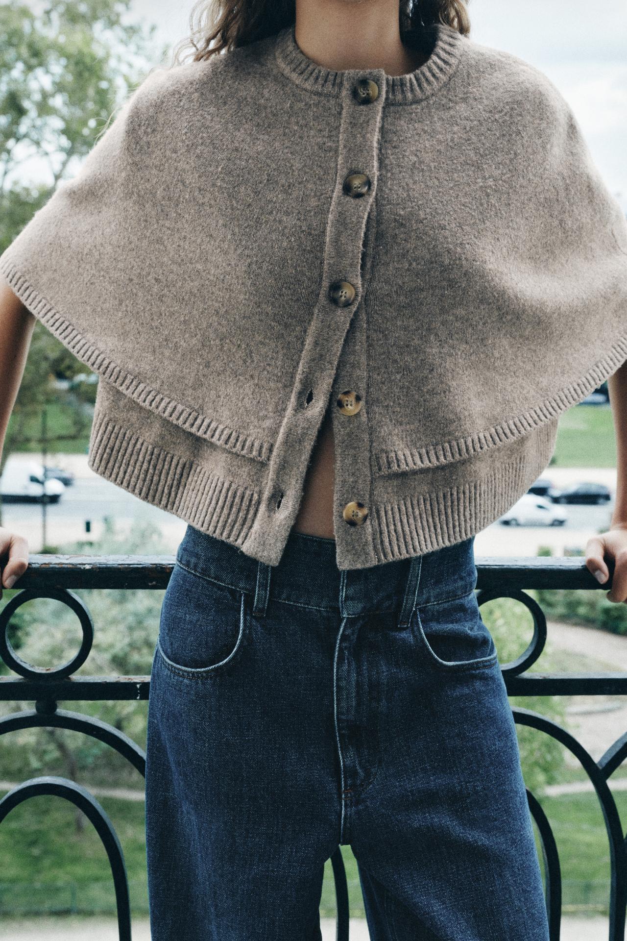 Anna |Cape Cardigan