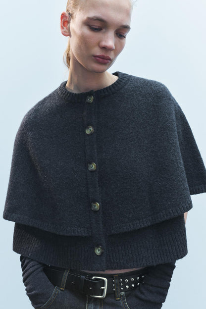 Anna |Cape Cardigan